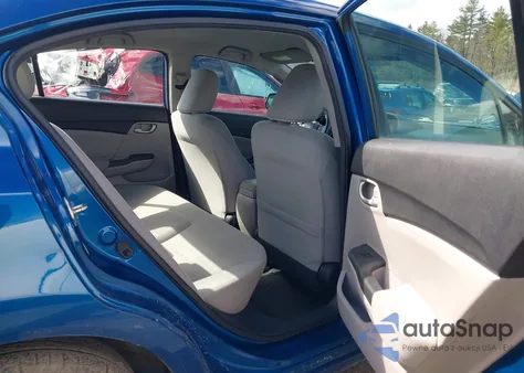 2013 Honda Civic Lx from USA, damaged, VIN 2HGFB2F54DH575014